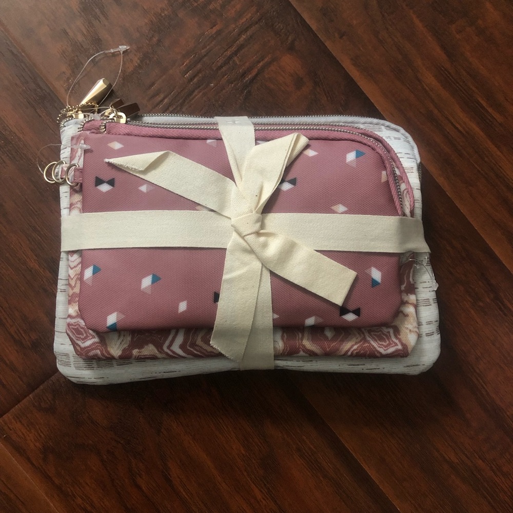 Set of 3 makeup bags